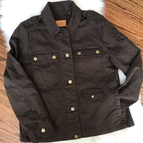 UGG Jackets & Blazers - ~UGG MARIEL ARMY JACKET ~ NWOT